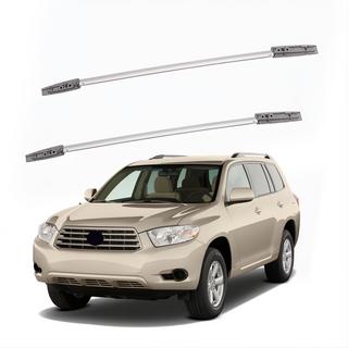 Рейлинги серые OEM (Алюминий) Toyota Highlander 2008-2013 гг. фото 2