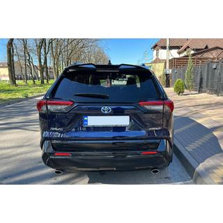 Задний спойлер (черный) Toyota Rav 4 2019–2025 гг. фото 1