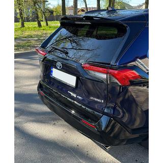 Задний спойлер (черный) Toyota Rav 4 2019–2025 гг. фото 4