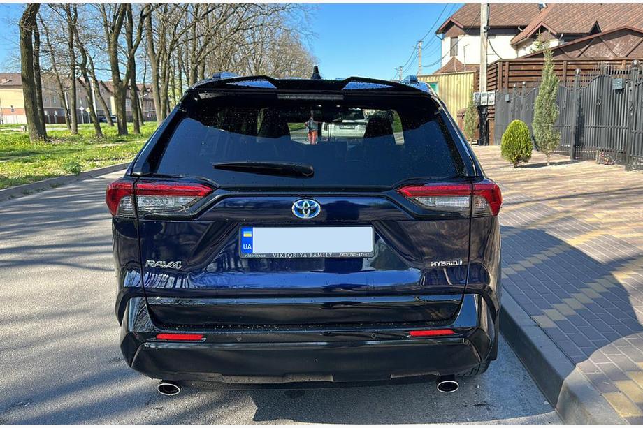 Toyota Rav 4 2019–2025 гг. Задний спойлер (черный) Image
