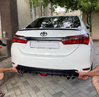 Toyota Corolla 2013-2019 гг. Задний диффузор V3 (1234 Upgrade) фото 2