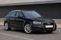 Audi A3 2012-2020 гг. Рейлинги на крышу (2 шт, алюминий) фото 1