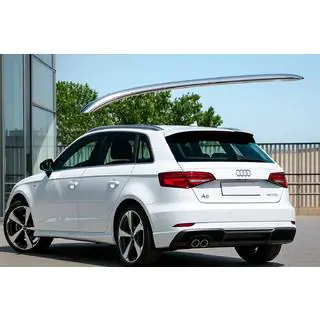 Рейлинги на крышу (2 шт, алюминий) Audi A3 2012-2020 гг. фото 3