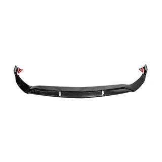 Передний сплиттер (для AMG-Line / A45 AMG HB 2016-2018, черный) Mercedes A-сlass W176 2012-2018 гг. фото 4