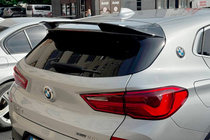 BMW X2 F39 2018-2023 гг. Спойлер Lip (1234 Upgrade, Черный) фото 9