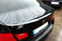 BMW 5 серия F10/F11 2010–2016 гг. Спойлер LIP V1 (1234 Upgrade, Черный) фото 4