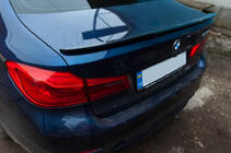 BMW 5 серия G30/G31 2017–2023 гг. Спойлер M-Performance V1 (1234 Upgrade, Черный) фото 1