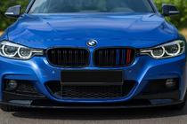 BMW 3 серия F30/F31 2012-2019 гг. Решетки радиатора M-Look (M-Color) фото 2