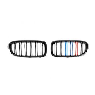 Решетки радиатора M-Look (M-Color) BMW 3 серия F30/F31 2012-2019 гг. фото 4