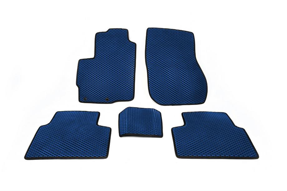 Mitsubishi Outlander 2006-2012 гг. Коврики EVA (Синие) Image