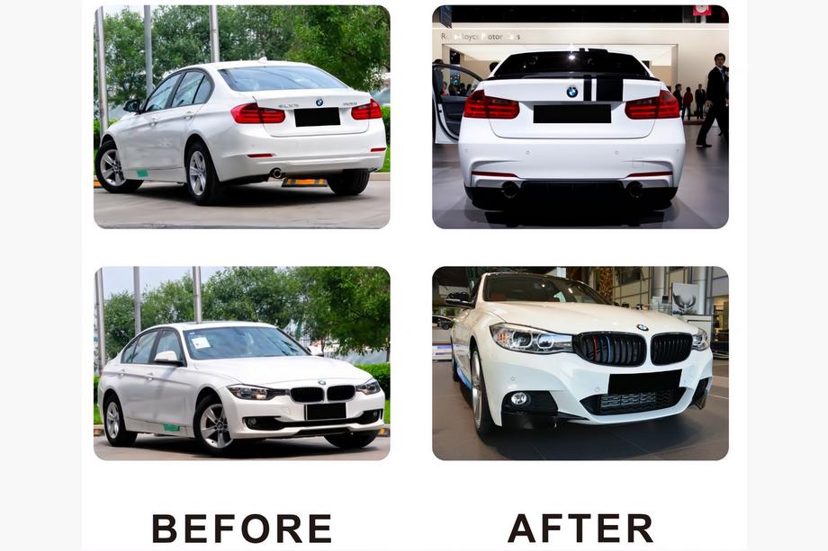 BMW 3 серия F30/F31 2012-2019 гг. Комплект обвесов (M-Performance) Одинарный выхлоп с двойным выходом Фото 3