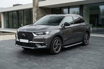 DS 7 Crossback 2017-2022 гг. Боковые Подножки Fullmond (2 шт., Алюминий) фото 1