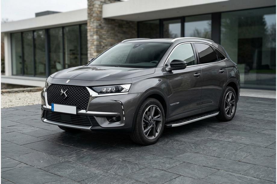 DS 7 Crossback 2017-2022 гг. Боковые Подножки Fullmond (2 шт., Алюминий) Image