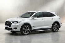 DS 7 Crossback 2017-2022 гг. Боковые пороги Allmond Grey (2 шт., алюминий) фото 1