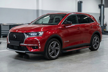 DS 7 Crossback 2017-2022 гг. Боковые Подножки Maya Red (2 шт., Алюминий) фото 1