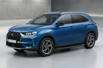 DS 7 Crossback 2017-2022 гг. Боковые Подножки Allmond Black (2 шт., Алюминий) фото 1