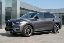 DS 7 Crossback 2017-2022 гг. Боковые Подножки Tayga Black (2 шт., Алюминий) фото 1