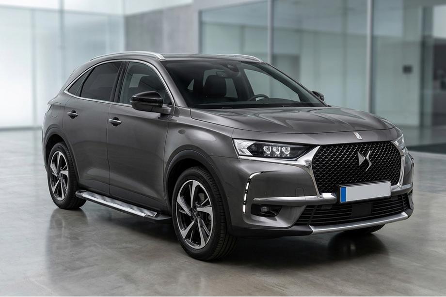 DS 7 Crossback 2017-2022 гг. Боковые Подножки Line (2 шт., Алюминий) Image