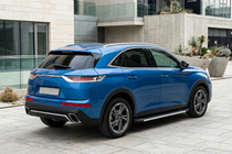 DS 7 Crossback 2017-2022 гг. Боковые Подножки Maya V1 (2 шт., Алюминий) фото 1