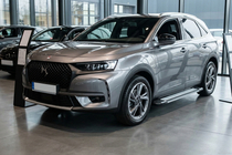 DS 7 Crossback 2017-2022 гг. Боковые Подножки Rainbow (2 шт., Алюминий) фото 1