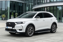 DS 7 Crossback 2017-2022 гг. Боковые пороги Bosphorus Grey (2 шт., алюминий) фото 1