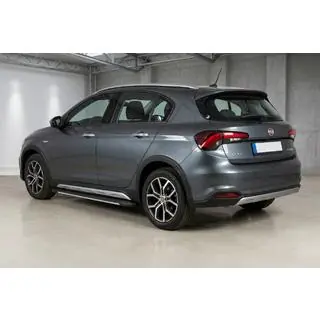 Боковые пороги Bosphorus Grey (2 шт., алюминий)