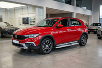 Fiat Tipo Cross 2021- гг. Боковые Подножки Mevsim Grey (2 шт., Алюминий) фото 1