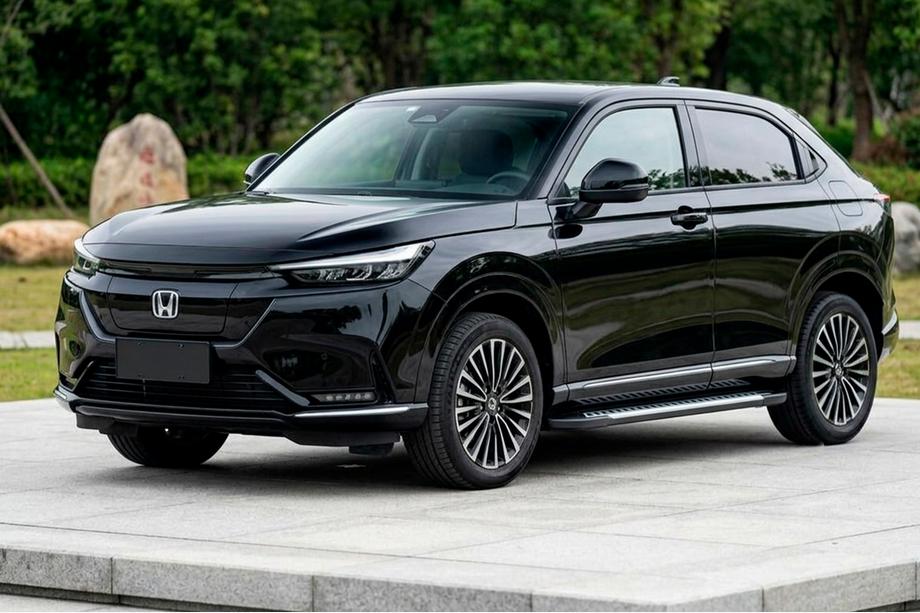 Honda HR-V 2021- гг. Боковые Подножки Line (2 шт., Алюминий) Image