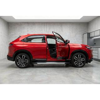 Боковые Подножки Vision New Grey (2 шт., Алюминий) Honda HR-V 2021- гг. фото 1