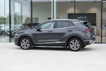 Kia Sportage 2021- гг. Боковые Подножки Rainbow (2 шт., Алюминий) фото 1