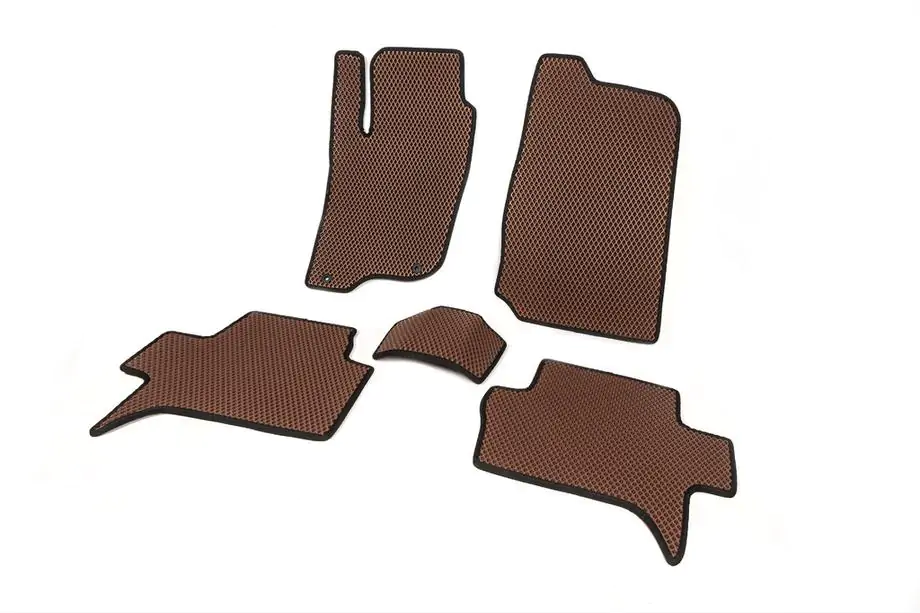 Mitsubishi Pajero Sport 2008-2015 гг. Коврики EVA (кирпичные) Image