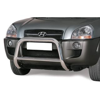 Кенгурятник Winbo V2 (нержавейка) Hyundai Tucson JM 2004- гг. фото 1