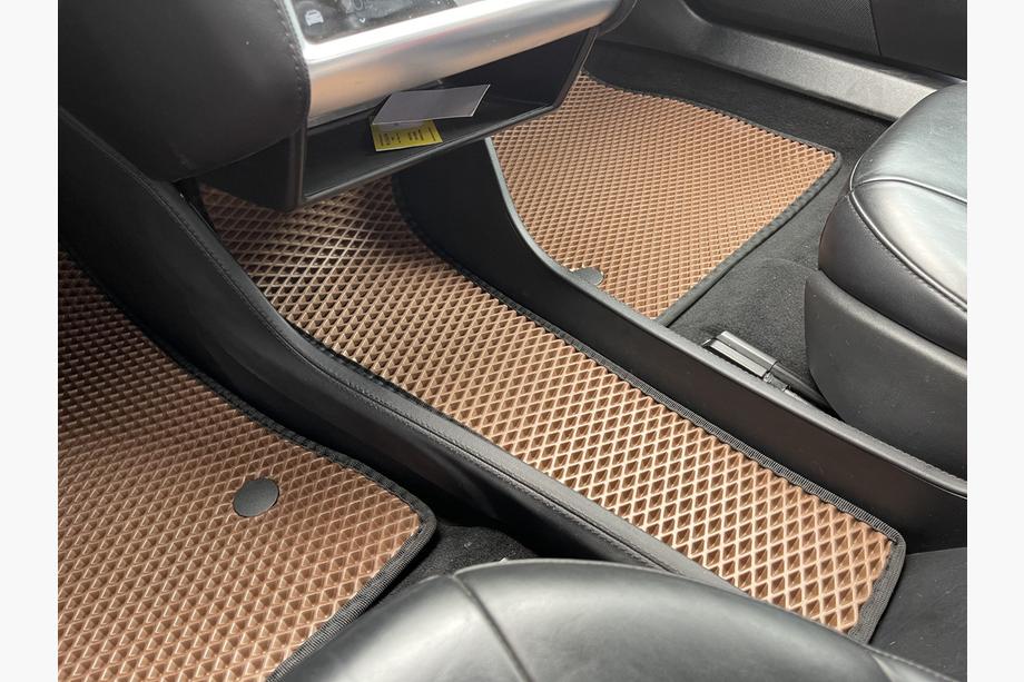 Tesla Model S 2012– гг. Коврики EVA (2012-2021, кирпичные) Image