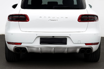 Porsche Macan 2014-2024 гг. Передние и задние накладки Libao (2 шт) фото 2