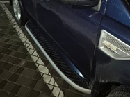 Land Rover Freelander II 2006–2014 гг. Боковые Подножки Libao (2 шт., Алюминий) фото 5