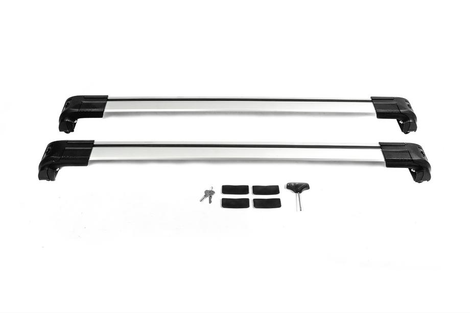 Поперечины на интегрированные рейлинги с замком Strong V2 (2 шт) до 120 см, Черный Фото 19