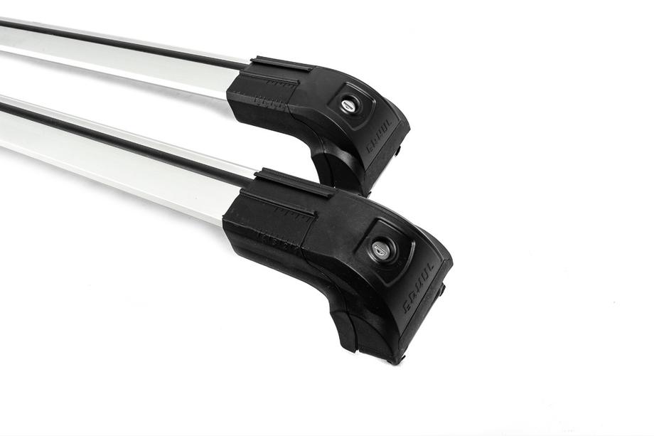 Поперечины на интегрированные рейлинги с замком Strong V2 (2 шт) до 120 см, Черный Фото 20