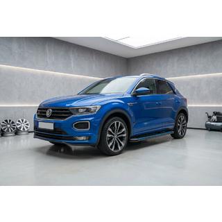 Боковые Подножки Maya Blue (2 шт., Алюминий) Volkswagen T-Roc 2017-2025 гг. фото 1