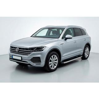 Боковые Подножки BlackLine (2 шт., Алюминий) Volkswagen Touareg 2018- гг. фото 1