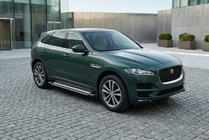 Jaguar F-PACE 2016- гг. Боковые Подножки Rainbow (2 шт., Алюминий) фото 1