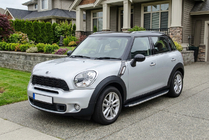 Mini Countryman R60 2010-2017 гг. Боковые Подножки Fullmond (2 шт., Алюминий) фото 1