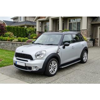Боковые Подножки Fullmond (2 шт., Алюминий) Mini Countryman R60 2010-2017 гг. фото 1