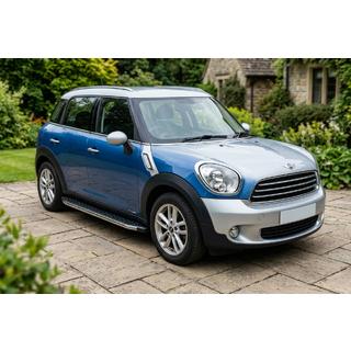 Боковые Подножки BlackLine (2 шт., Алюминий) Mini Countryman R60 2010-2017 гг. фото 1