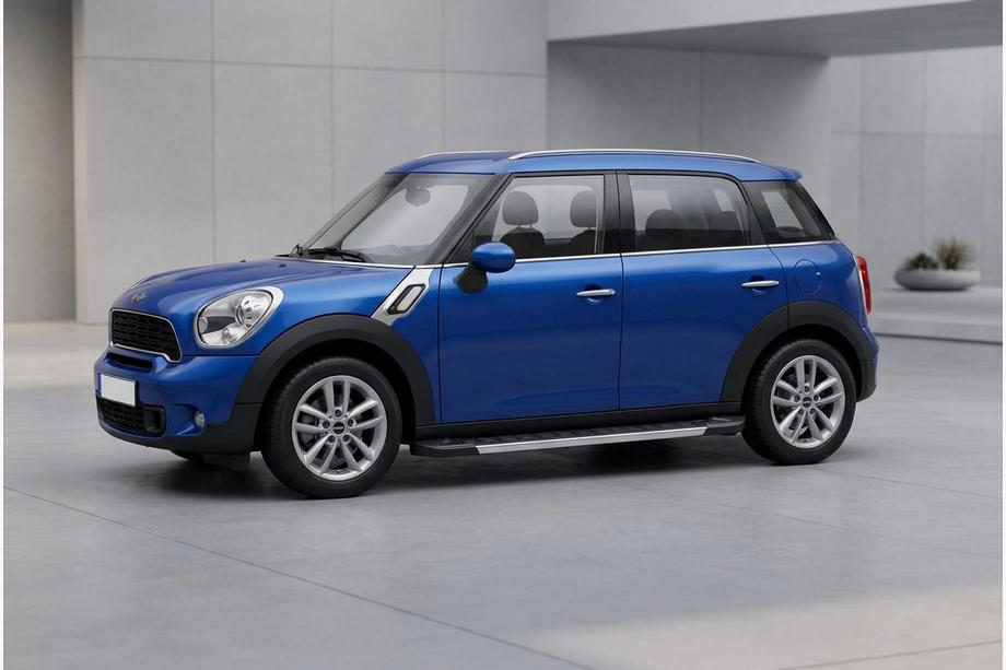 Mini Countryman R60 2010-2017 гг. Боковые пороги RedLine V1 (2 шт., алюминий) Image