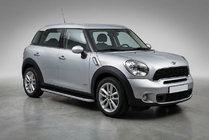 Mini Countryman R60 2010-2017 гг. Боковые Подножки Tayga Grey (2 шт., Алюминий) фото 1