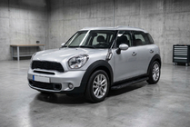 Mini Countryman R60 2010-2017 гг. Боковые Подножки Tayga Black (2 шт., Алюминий) фото 1