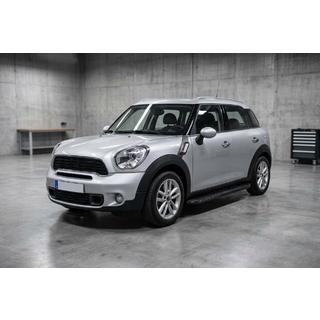 Боковые Подножки Tayga Black (2 шт., Алюминий) Mini Countryman R60 2010-2017 гг. фото 1