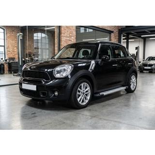 Боковые Подножки Vision New Grey (2 шт., Алюминий) Mini Countryman R60 2010-2017 гг. фото 1