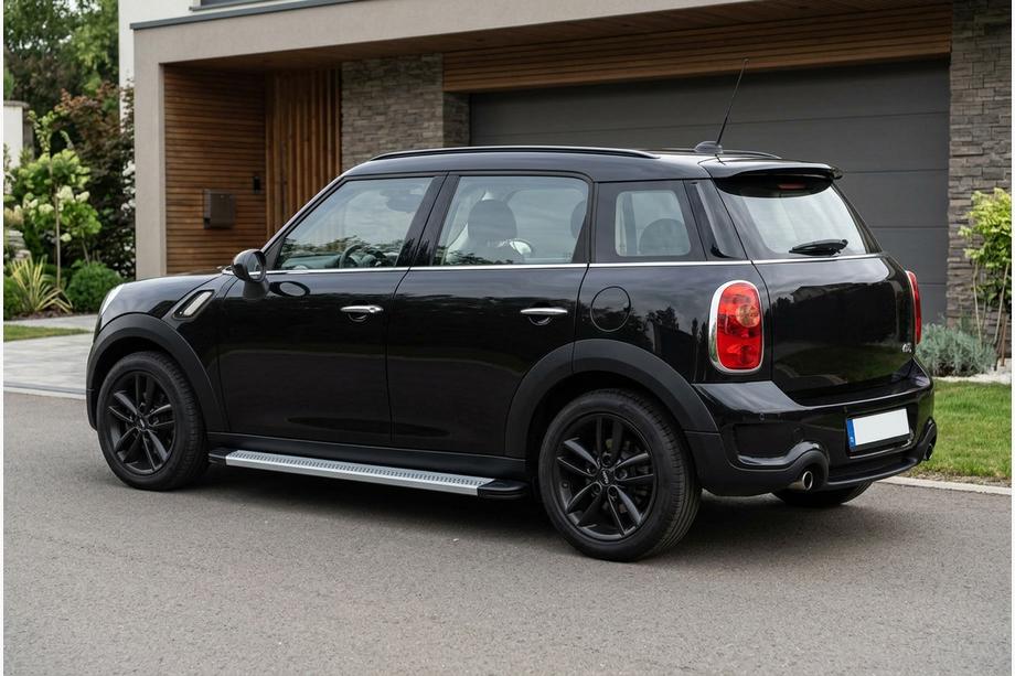 Mini Countryman R60 2010-2017 гг. Боковые Подножки Maya V2 (2 шт., Алюминий) Image