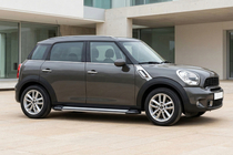 Mini Countryman R60 2010-2017 гг. Боковые Подножки Rainbow (2 шт., Алюминий) фото 1